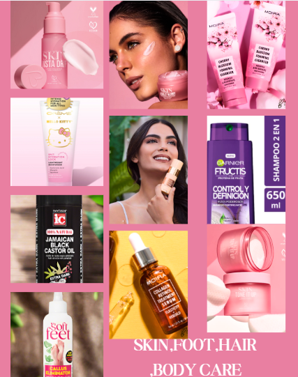 FACIAL SKIN CARE & BODY CARE, HAIR CARE,FOOT CARE