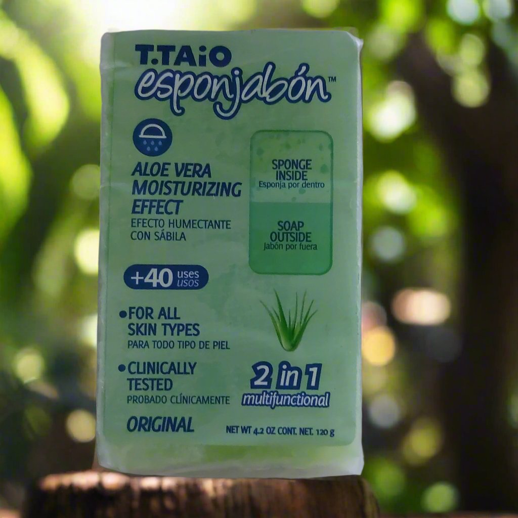 T.Taio Esponjabon Mother of Pearl Soap Sponge or Avena