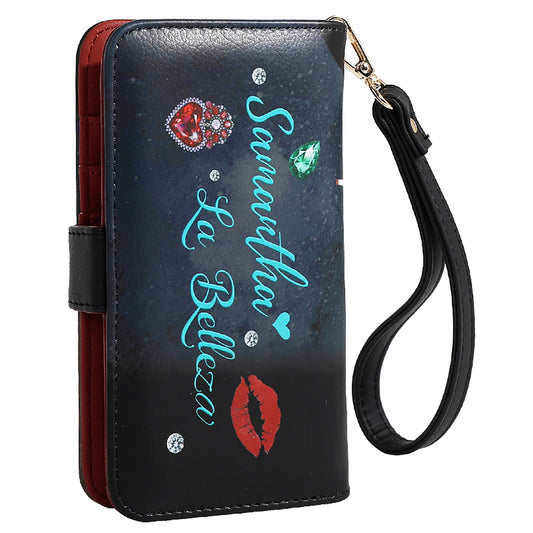 NICOLE LEE SIGNATURE PHONE CASE AND WALLET WRISTLET