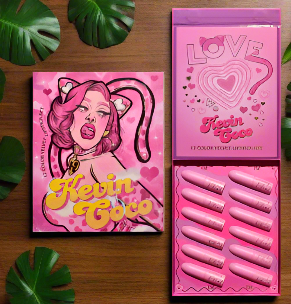 KEVIN&COCO 12 VELVET LIPSTICK SET