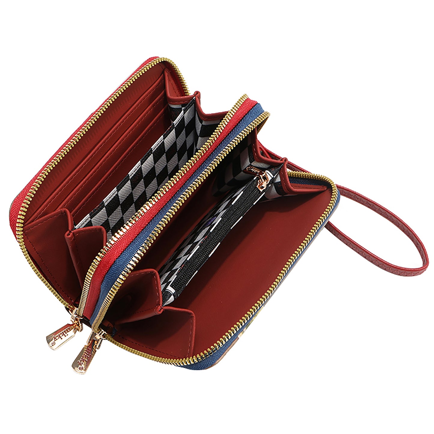 NIKKY MEDIUM DOUBLE ZIPPER WALLET BY NICOLE LEE