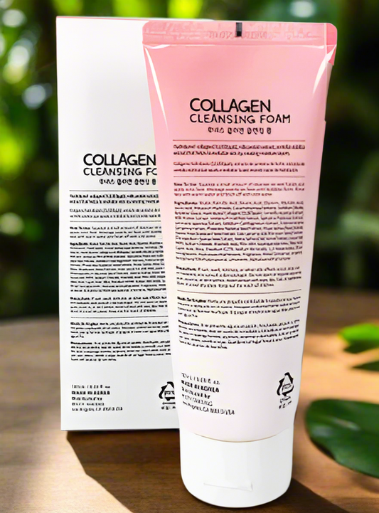 Collagen natural Rich foam cleanser skin purification