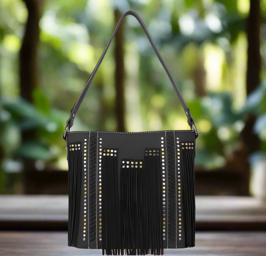 Montana West Fringe Collection Concealed Carry Hobo