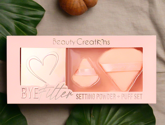 Beauty Creation BYE FILTER SETTING POWDER + PUFF SET