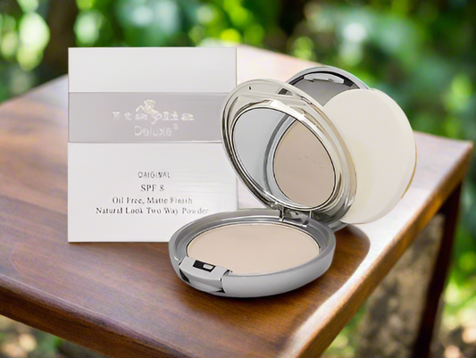 ITALIA DELUXE ORIGINAL TWOWAY COMPACT MIRROR foundation POWDER