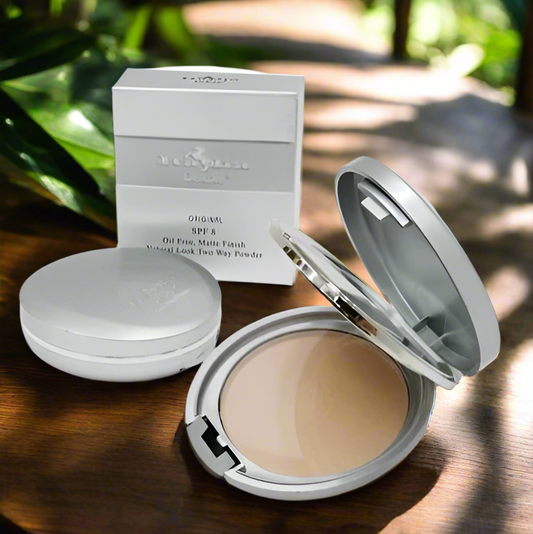 ITALIA DELUXE ORIGINAL TWOWAY COMPACT MIRROR foundation POWDER