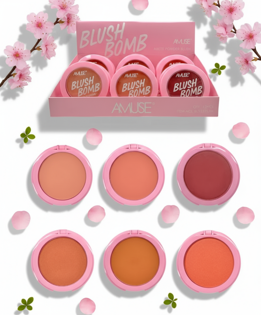 Blush Bomb' Matte Powder Blush
