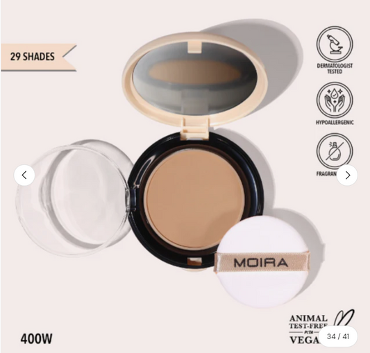 Moira Complete Wear Powder Foundation #400