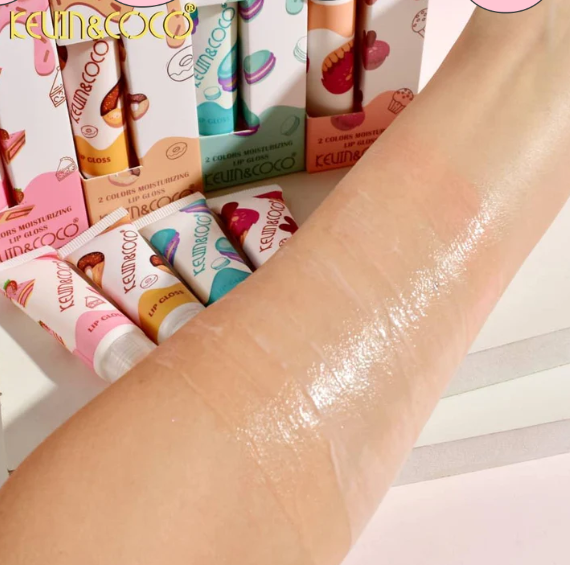 Home Lips- Kevin&Coco set of 2 Sweet Moisturizing Lip Gloss 💋