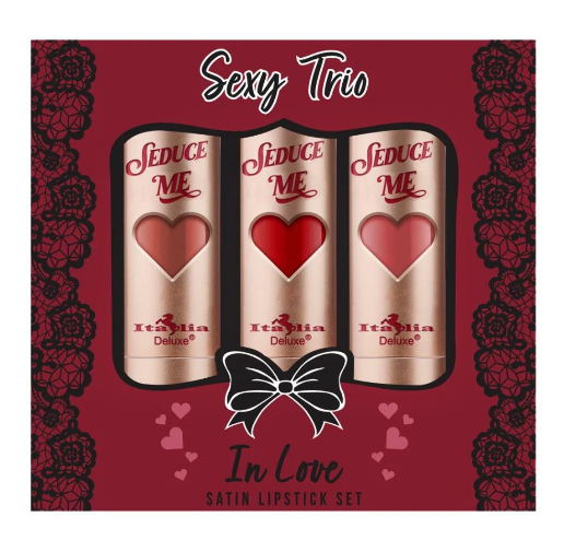 ITA-192SETD : Sexy Trio Satin Lipstick Set-In Love : 3 Sets