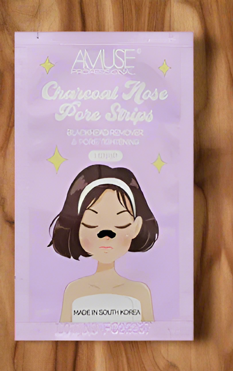 Amuse Charcoal Nose Pore Strips 3pcs Pack