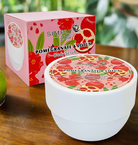 Simply Bella Pomegranate & Lotus Body Scrub