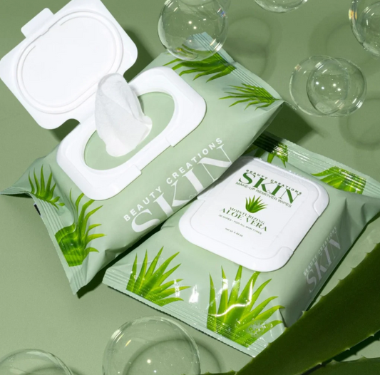 BEAUTY CREATIONS ALOE VERA HYDRATING MAKEUP REMOVER WIPES