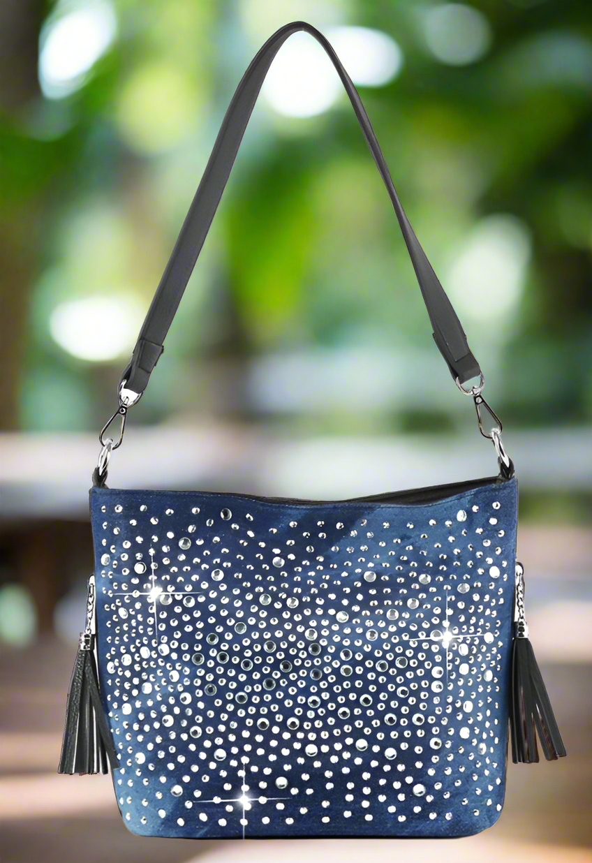 NEW ARRIVAL Glamorous Rhinestone Hobo Crossbody Sling