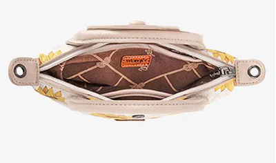 Clearance Wrangler Sunflower Print Mini Crossbody Bag