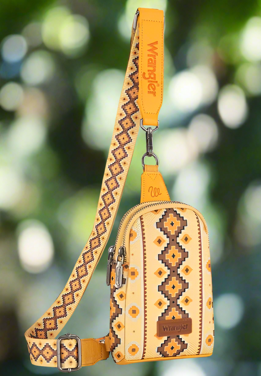 CLEARANCE Wrangler Aztec Sling Bag