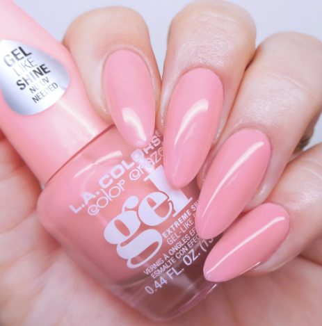 L.A. Colors “ PINK GLAZE ” nail polish