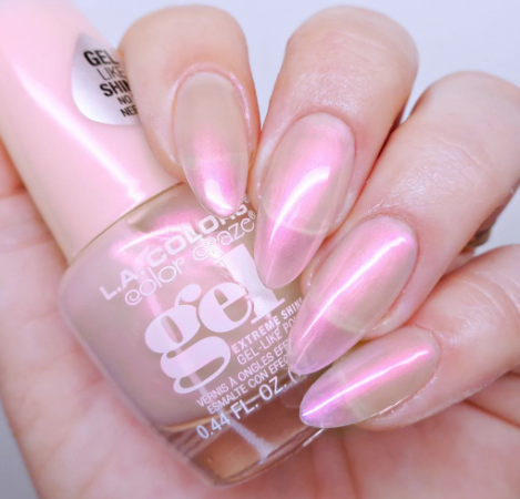 L.A. Colors “MILKY PINK” nail polish