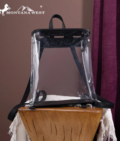 Montana West Western Clear Backpack