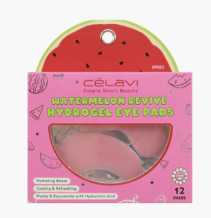 Celavi 12 PAIRS HYDROGEL EYA PADS - WATERMELON