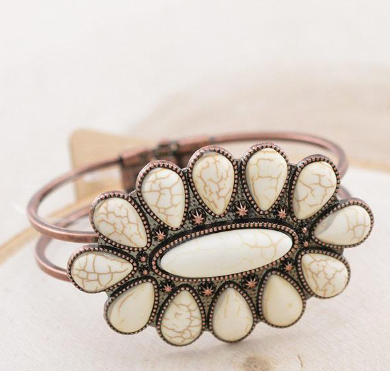 Western Turquoise Stone Bracelet