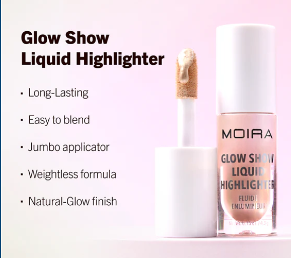 MOIRA Glow Show Liquid Highlighter (H001 VANILLA BLISS)