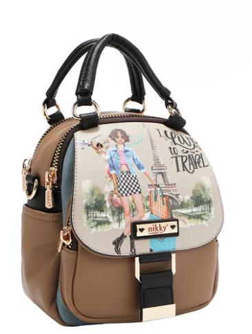 NIKKY CONVERTIBLE HANDBAG / BACKPACK BY NICOLE LEE