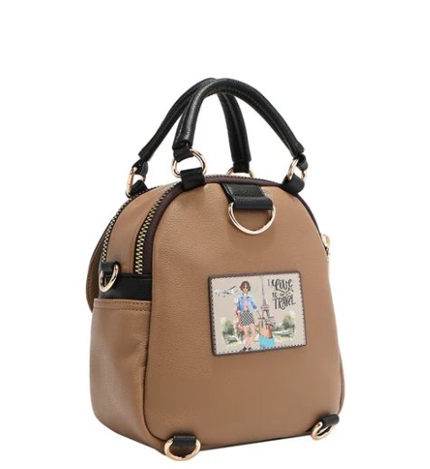 NIKKY CONVERTIBLE HANDBAG / BACKPACK BY NICOLE LEE