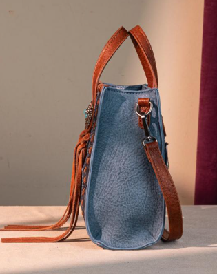 Trinity Ranch Concho Collection Mini Tote/Crossbody