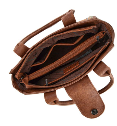 Montana West Tooled Concho Concealed Carry Tote