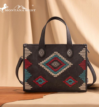 Montana West Aztec Collection Tote/Crossbody