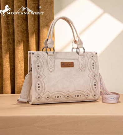 Montana West Embroidered Concealed Carry Collection Tote