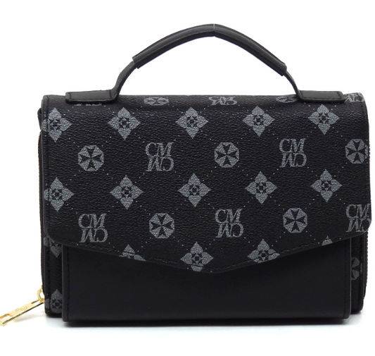 CM Monogram Envelope Flap Crossbody Bag