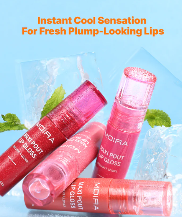 MOIRA  Maxi Pout Lip Gloss (004, Watermelon Whirl