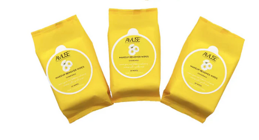 AMUSE Chamomile Makeup Remover Wipes