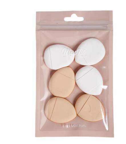 Miss Lil Blending Finger Puff - Beige & White
