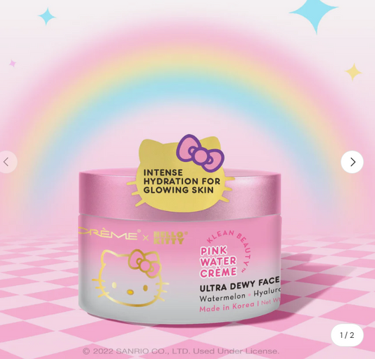 THE CREME SHOP X - PINK WATER CREME - KLEAN BEAUTY
