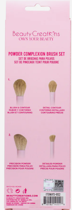 BEAUTY CREATIONS- POWDER COMPLEXION BRUSH SET