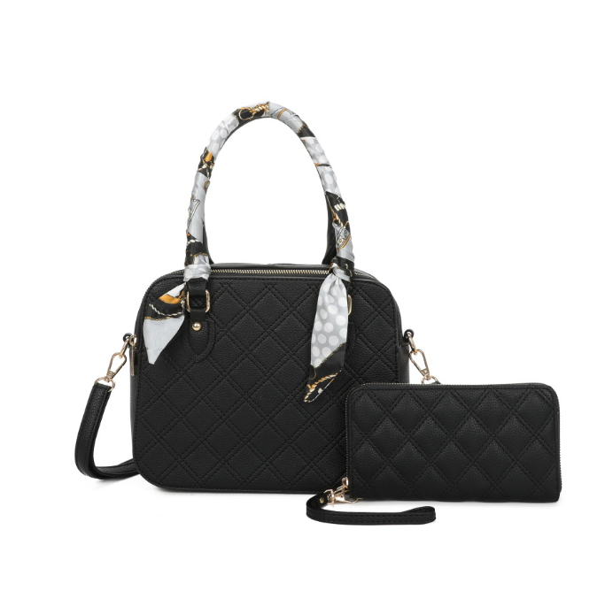 Fashion bag 2pc wallet