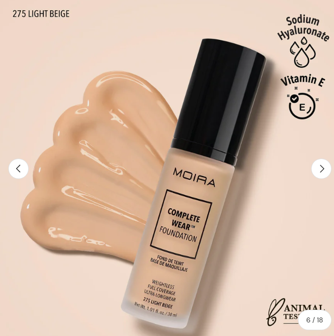 MOIRA Complete Wear Foundation