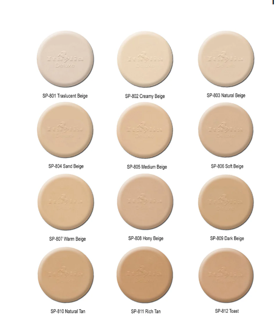 ITALIA DELUXE ORIGINAL TWOWAY COMPACT MIRROR foundation POWDER