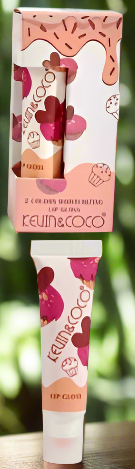 Home Lips- Kevin&Coco set of 2 Sweet Moisturizing Lip Gloss 💋