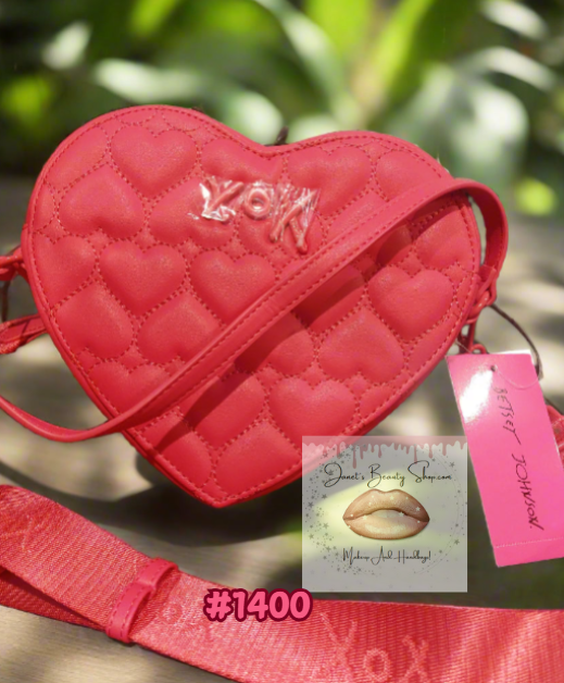 CLEARANCE Betsy Johnson Authentic heart crossbody