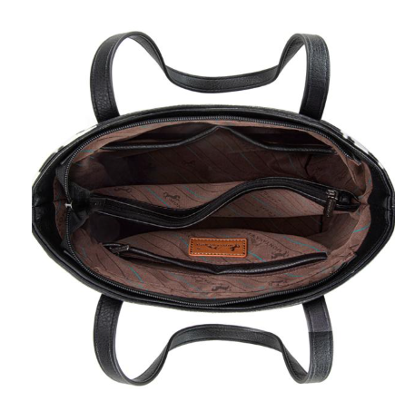 Montana West Tooled Collection Concealed Carry Tote/Crossbody