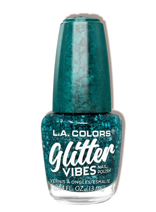L.A. Colors glitter vibes “ DRIPPIN” nail polish