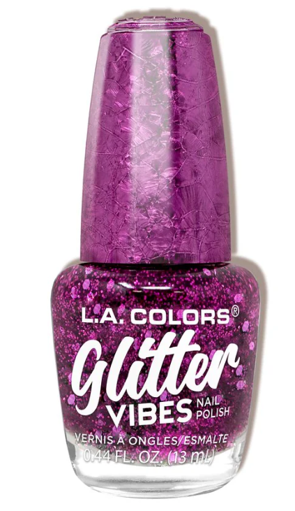 L.A. Colors glitter vibes “ CITY GIRL” nail polish