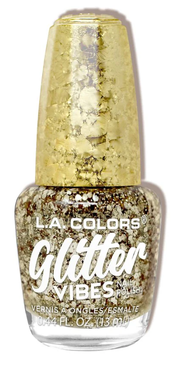 L.A. Colors glitter vibes “ GOLDEN GLOW” nail polish