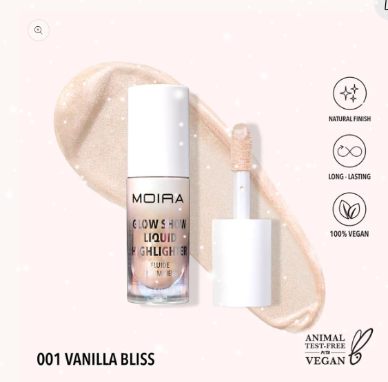 MOIRA Glow Show Liquid Highlighter (H001 VANILLA BLISS)