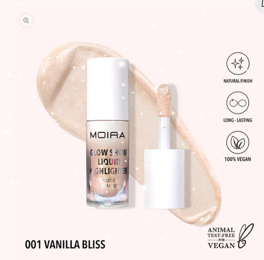 MOIRA Glow Show Liquid Highlighter (H001 VANILLA BLISS)