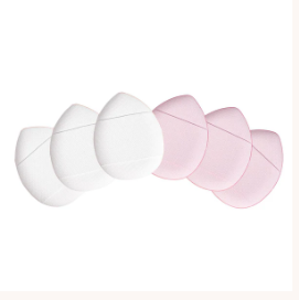 Miss Lil Blending Finger Puff - Pink & White